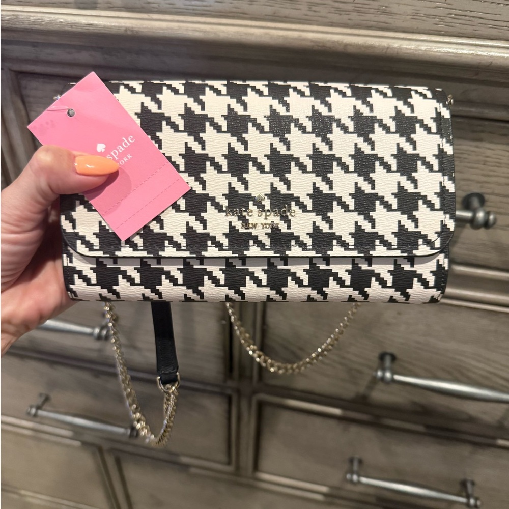 NWT Kate Spade Darcy chain wallet crossbody